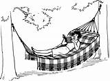 Hammock Clipart Drawing Clip Hamock Camping Onlinelabels Getdrawings Webstockreview Clipground Medium sketch template