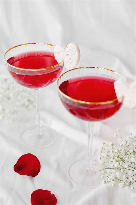 Red Valentines Day Cocktail Recipe Celebrations At Home