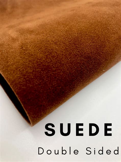 dark brown suede fabric sheet