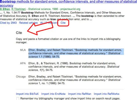 google scholar blog cite  search results