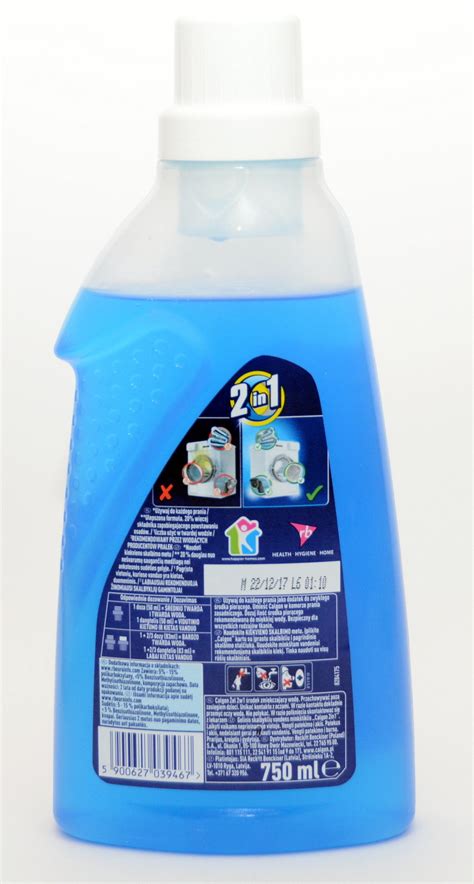 calgon power gel  ml households laundry detergents calgon households cleaning