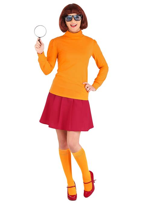 Classic Scooby Doo Velma Womens Costume