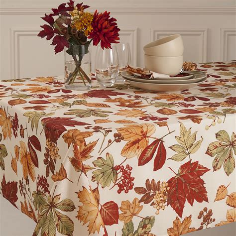 tablecloths bed bath  tablecloths  sale fall table