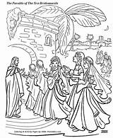 Parable Parables Virgins sketch template