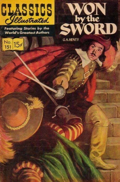 classics illustrated 151 won by the sword 3 gilberton publications