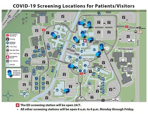 tucson va  screen  patients visitors  covid