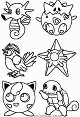 Coloring Pokemon Printable Print sketch template