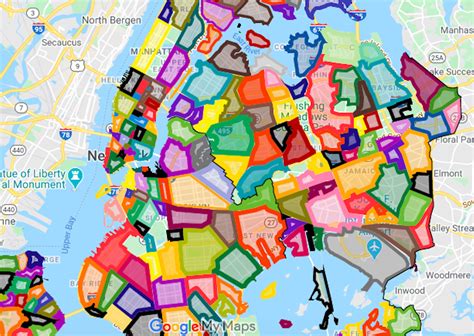 official map   york city neighborhoods   reddit
