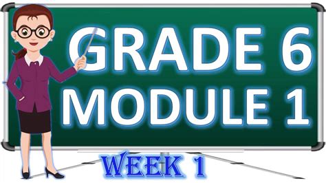grade  module  week   subjects  downloadable files youtube