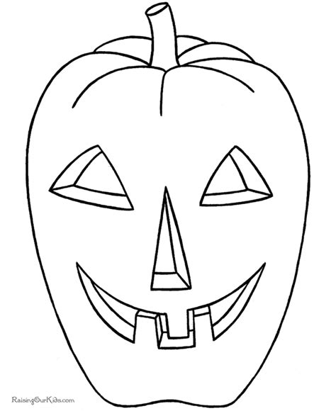 preschool halloween coloring pages pumpkin