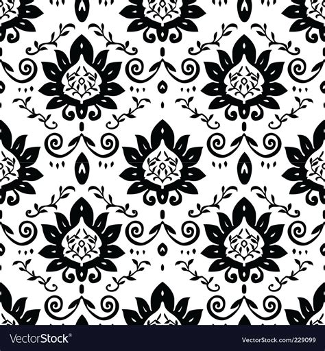 craft floral pattern royalty  vector image