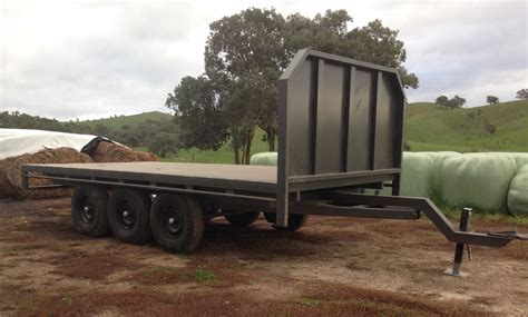 large hay trailer   machinery equipment trailers