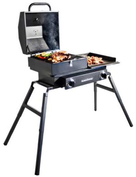 blackstone tailgater propane gas grill griddle combo countrymax