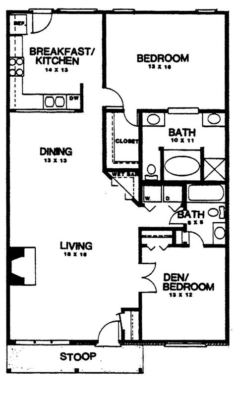 bed  bath floor plan    yahoo search results country style house plans  bedroom