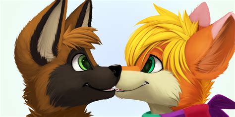 almost kissing by jamesfoxbr on deviantart