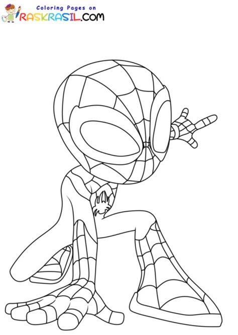 spidey   amazing friends  coloring page  p vrogueco