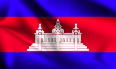 cambodia  flag  vector art  vecteezy