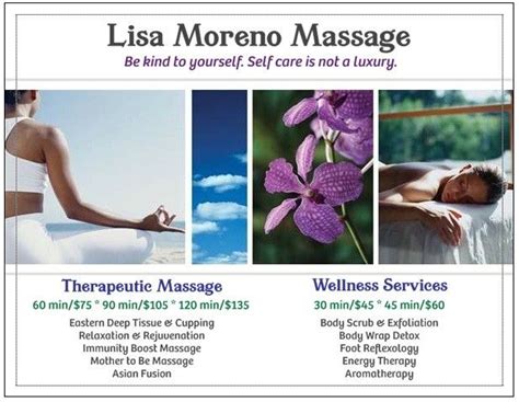 Lisa Moreno Massage Massage Therapist In San Diego California