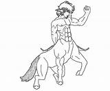 Centaur Coloring Pages Strong Jozztweet Popular sketch template