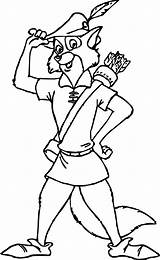 Robin Hood Coloring Pages Disney Drawing Colouring Printable Kids Fox Getcolorings Color Adult Bestcoloringpagesforkids Open Tutorial Walt sketch template