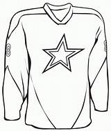 Jersey Coloring Football Clipart Basketball Jerseys Hockey Pages Template Clip Printable Blank Drawing Cliparts Sports Outline Soccer Uniform Sport Draw sketch template