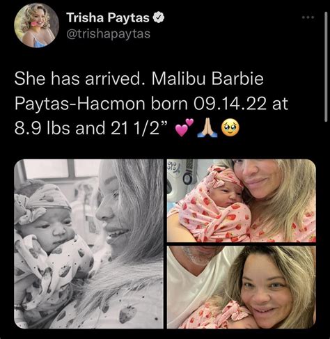 Youtuber Trisha Paytas Actually Named Her Daughter Malibu Thought You