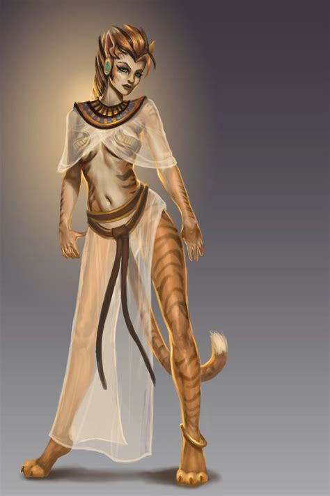 Bastet Bastet Fantasy Female Warrior Egyptian Cat Goddess