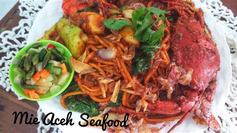 Resep Membuat Mie Aceh Seafood Youtube