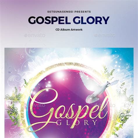 cd album  gospel cd album cover graphics designs templates