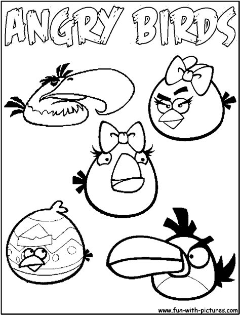 coloring page angry birds  cartoons printable coloring pages