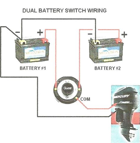 dual battery setup  battery switch  hull truth boating  fishing forum