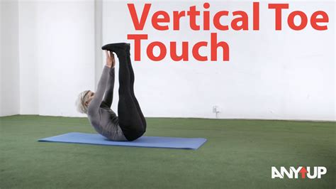 Vertical Toe Touch Bodyweight Training Exercise Youtube