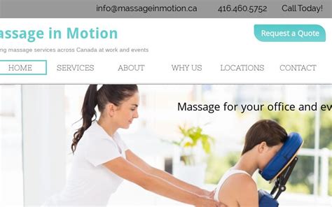 massage in motion chair massage mobile massage office massage