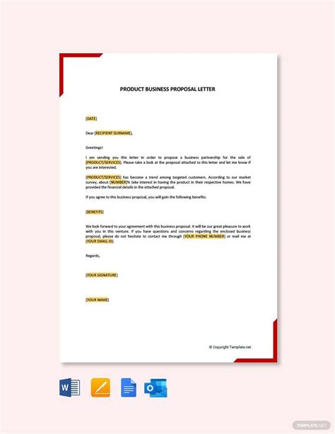 proposal letter template  apple pages imac