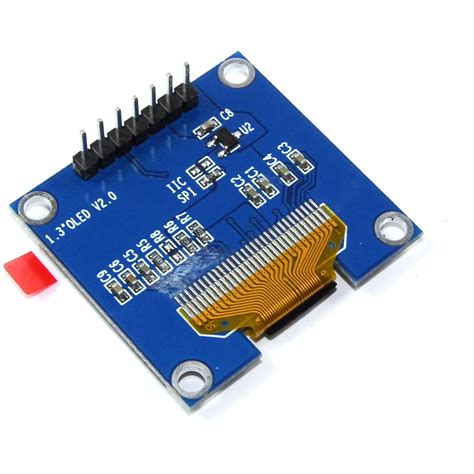 1 3blue White Oled Lcd Anzeige Modul Gnd Vvc Interface I2c Spi 128x64