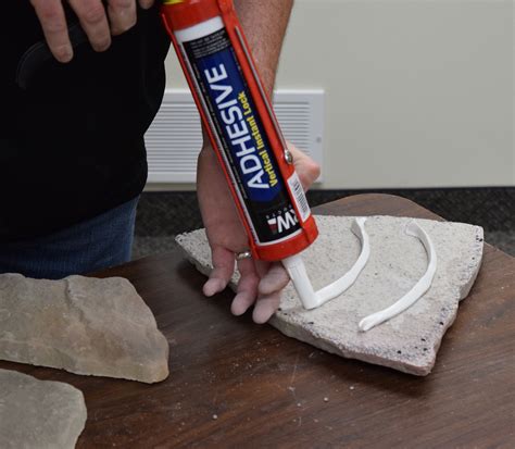 srw products introduces   adhesive technology  lock stone