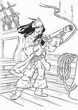 Coloring Pages Pirates Caribbean Fun Posted Am sketch template