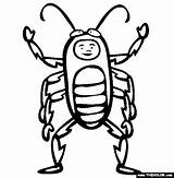 Roach Costume Thecolor sketch template