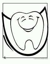 Dentist Tooth Woojr Preschool sketch template