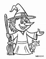 Halloween Witch Ugly Coloring Pages Witches Clipart Cartoon Printable Printables Kids Clip Pumpkin sketch template