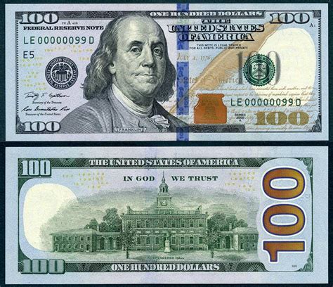 printable realistic  dollar bill