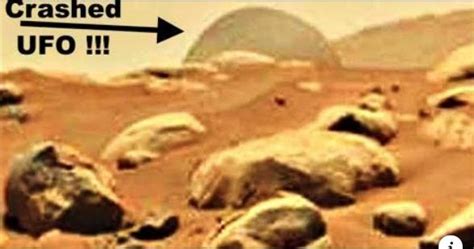 Ovni Estrellado En Marte En La última Imagen De Rover‏
