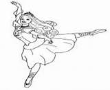 Coloring Princess Dancing Barbie Pages Printable Book Princesses Disney Explore sketch template