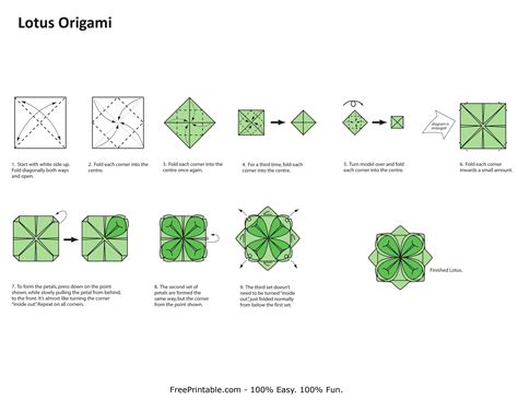 origami printable embroidery origami