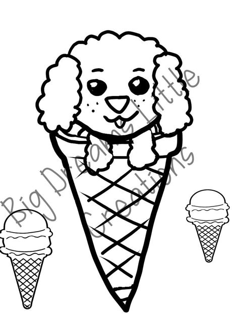 puppy coloring pages  littles  etsy
