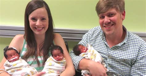 white missionary couple gives birth to black triplets