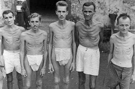 starving pows from japanese camps dramatic photos gallery