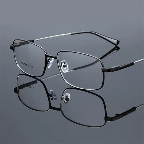 Man Memory Titanium Myopia Glasses Optical Classic Men Eyeglasses Frame