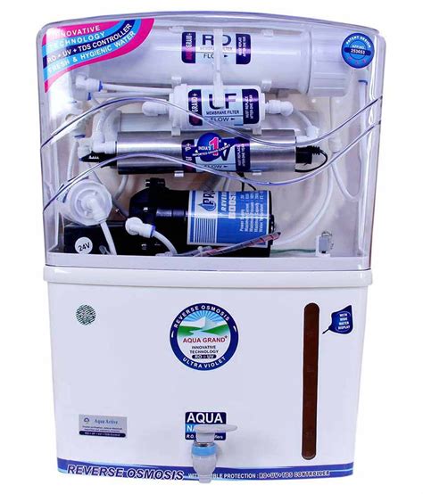 aqua grand  ag ro uv uf rouvuf water purifier price  india buy aqua grand  ag ro