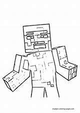 Minecraft Coloring Pages Color Print Browser Window Book sketch template
